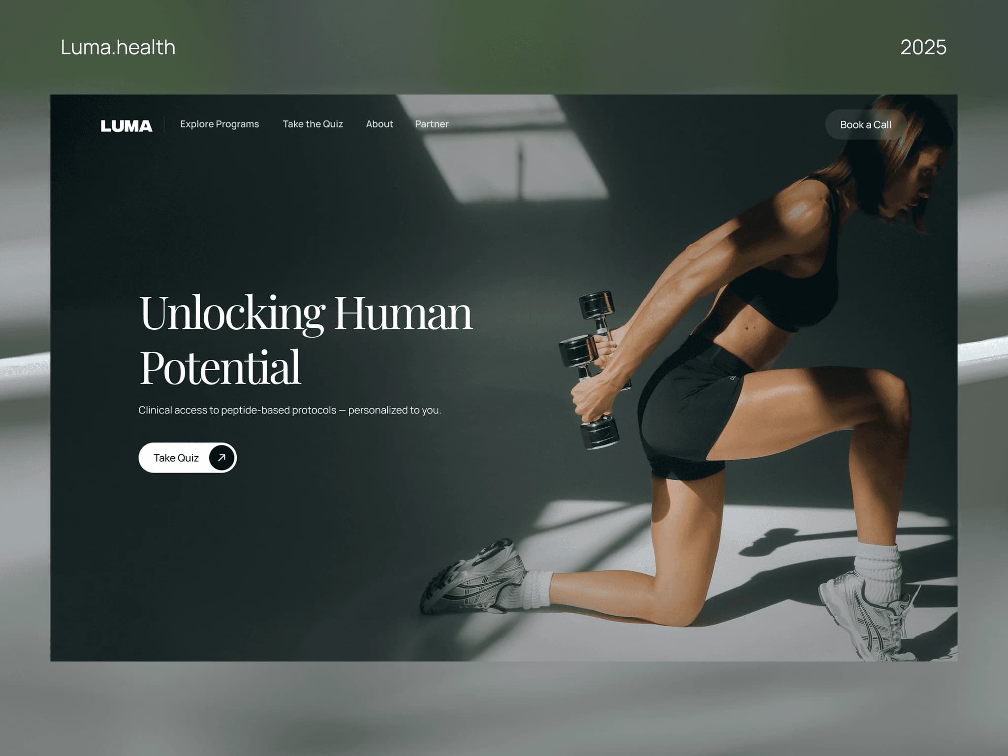 LUMA HEALTH Landing Page